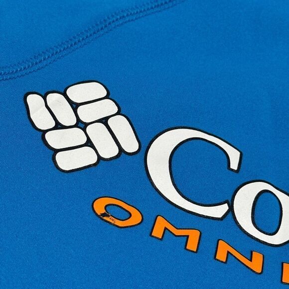 Columbia Omni-Shade Size S Blue Highroad Full Zip Cycling jacket - Picture 15 of 15